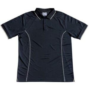 black-white polo t shirt