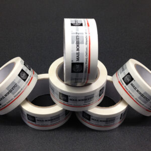 Branded packaging tape for corporations