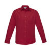 mens long sleeve red shirt