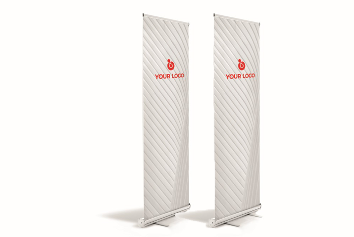 corporate banners with logo