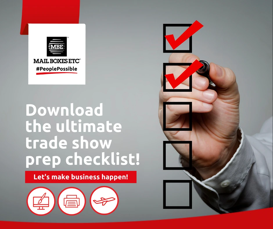 Trade show checklist