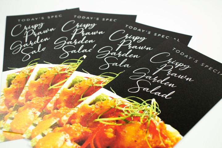 Flyers printed for organizations