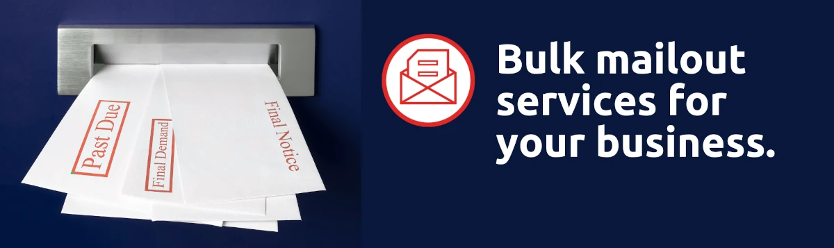 Bulk mailout services for businesses