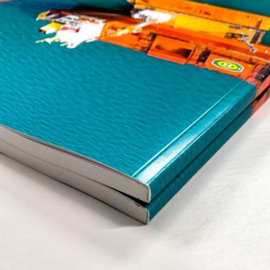 Booklet 10 (Small) blue corporate booklet